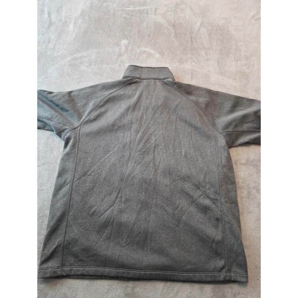 The North Face Jacket Mens Size XL Grey Yellow Gorpcore Softshell Fleece